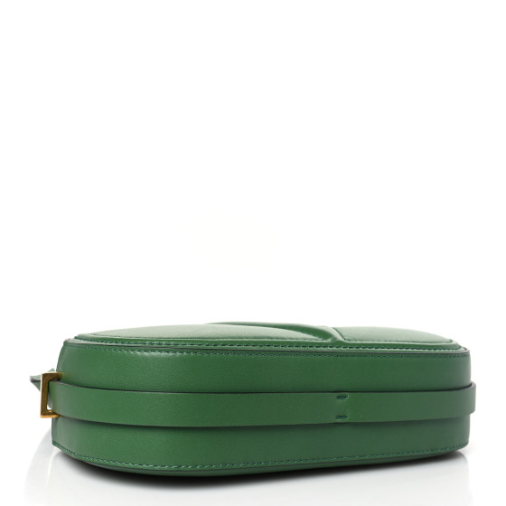 VALENTINO VLOGO WALK レザー製 ショッピング バッグ *GREEN VALENTINO GARAVANI Calfskin VLogo Walk Crossbody Green