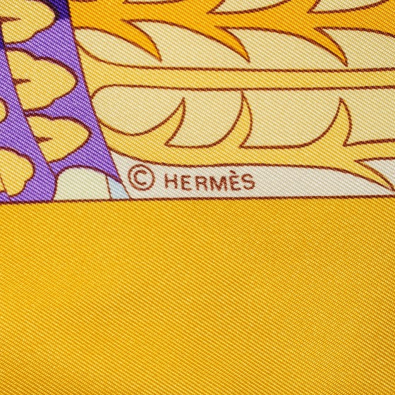 ”Splendeur des sultans“ HERMES Silk Splendeur Des Maharajas Scarf 90 73711
