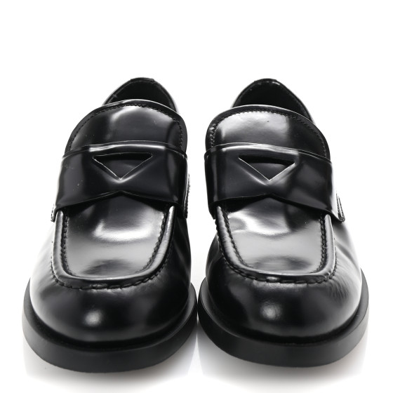 PRADA ローファー　37 PRADAプラダ*ローファー】ソフト パデットナッパレザー