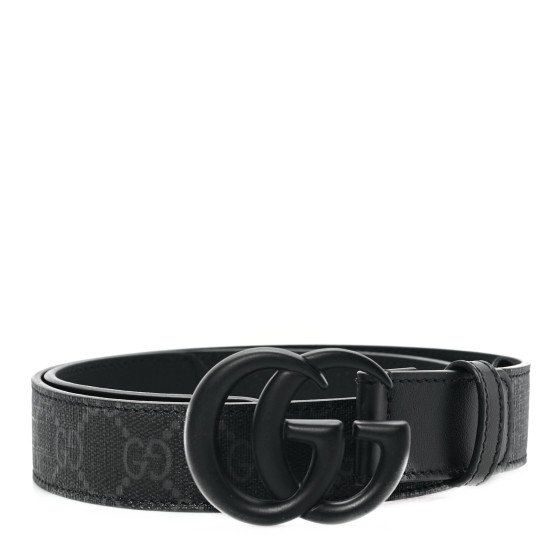 GUCCI GG Supreme Monogram Plutone Calfskin Enamel Monochrome