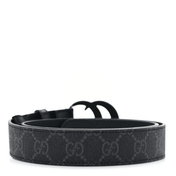 【GUCCI】BELT GG SUPREME PLUTONE CALF◆62705592TIN GUCCI GG Supreme Monogram Plutone Calfskin Enamel Double G