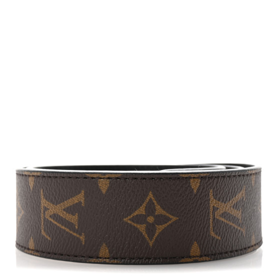 LOUIS VUITTON Monogram Bandouliere Shoulder Strap Black