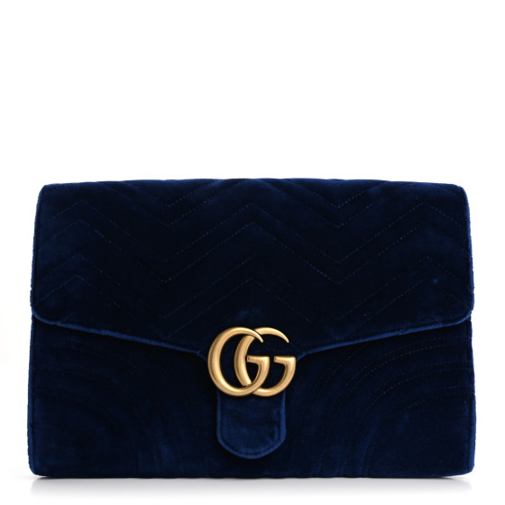 【GUCCI】GG MARMONT CLUTCH●474575DTD1T1000 GG Marmont wallet on chain in black leather | GUCCI® US