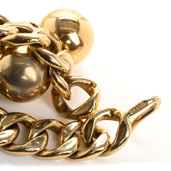 CHANEL Gold Chain Link Belt 1685532 | FASHIONPHILE