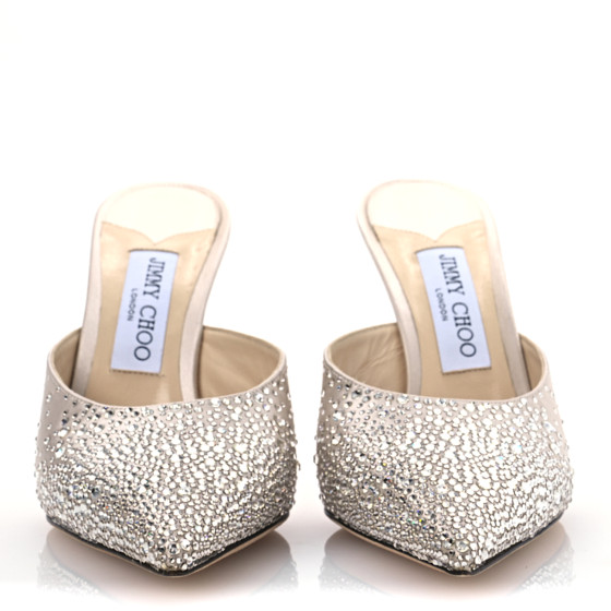 JIMMY CHOO ストーン装飾ミュール 36.5 JIMMY CHOO ストーン装飾ミュール 36.5 JIMMY CHOO ストーン装飾