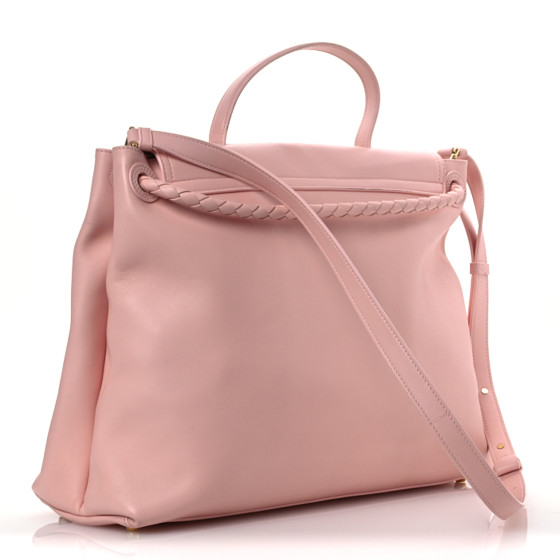 BOTTEGA VENETA Silky Calfskin Large Ciao Ciao Rose 1682633