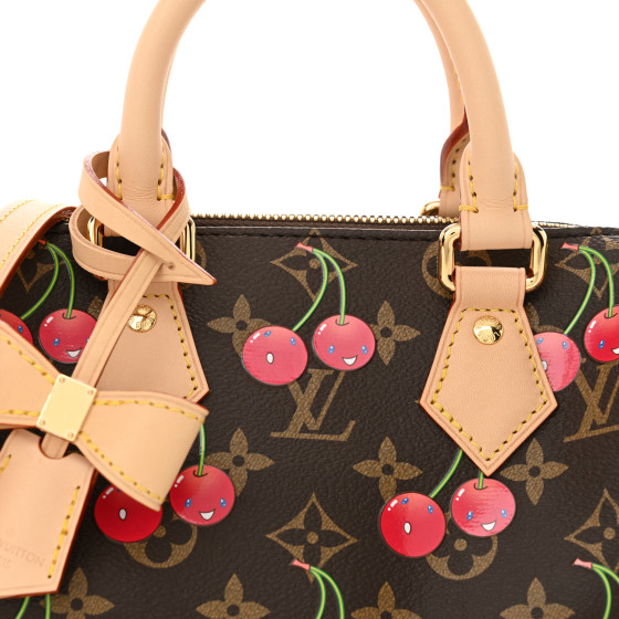 LOUIS VUITTON LV X TM Monogram Cerises Speedy Bandouliere 20