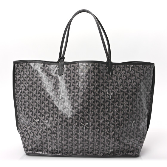 GOYARD Goyardine Reversible Anjou GM Grey 1683408 | FASHIONPHILE