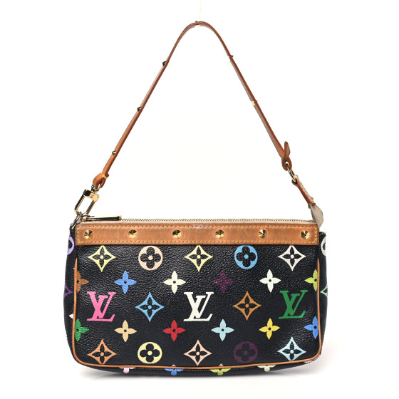 【希少】 LOUIS VUITTON Multicolore Monogram Pochette Louis Vuitton Pochette Monogram Multicolore White - US