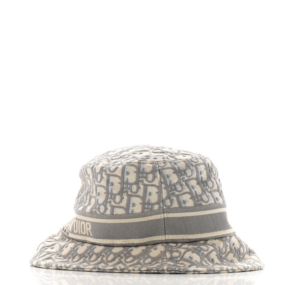 【Dior】cotton bucket hat with patch detail【ランク:A】 Dior Bucket Hat 57cm: Exquisite Design