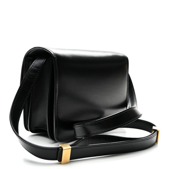 セリーヌ CLASSIC BOX BAG BLACK PD1584 Black Mini Classic Box Bag - Céline | Authentic & Vintage