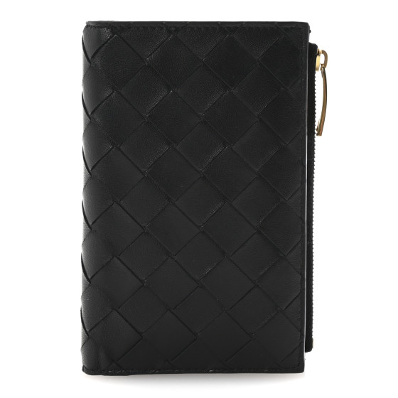 財布・小物その他 Bottega Veneta SMALL ZIPPED BI-FOLD INTRECCIATO WALLET Bottega Veneta Small Intrecciato Lambskin Bi-Fold Zip Wallet