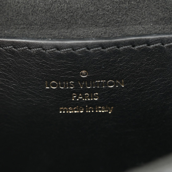ルイ LOUIS VUITTON Calfskin New Wave Multi Pochette Black 1689741