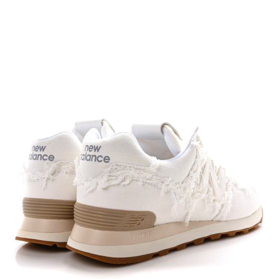 New Balance x Miu Miu 574 Denim ホワイト 574 New Balance x Miu Miu Denim Sneakers | RADPRESENT