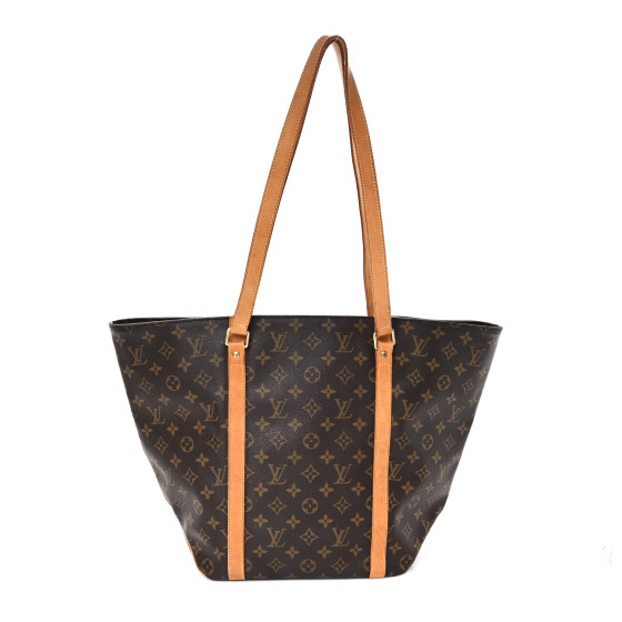 LOUIS VUITTON Monogram Sac Shopping Tote
