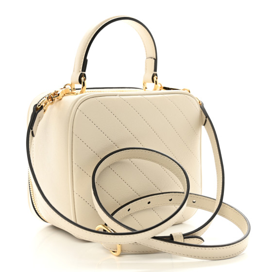 【GUCCI 】Sakai Blondie Diagonal Stitch Shoulder Bag GUCCI Sakai Be Green Calfskin Diagonal Stitched Small