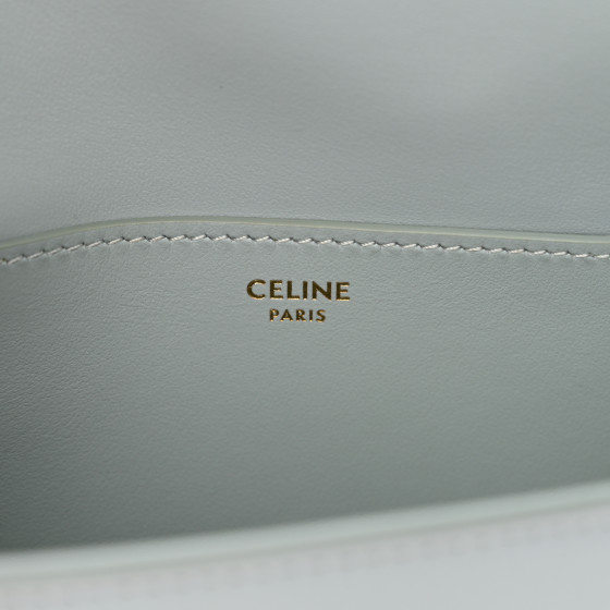 【関税負担】 CELINE CLUTCH SMALL Limited Edition CELINE Small Pouch with Strap in Striped