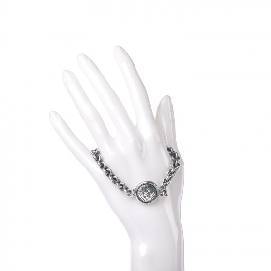 ユウキ5511 DAVID YURMAN Sterling Silver Petrvs Lion Link Bracelet