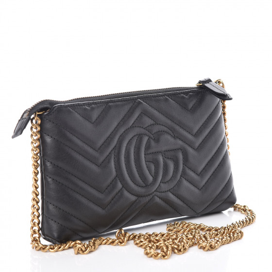 【GUCCI】GG MARMONT MINI CHAIN BAG Gucci Small GG Marmont Crossbody Chain Bag – Overstock