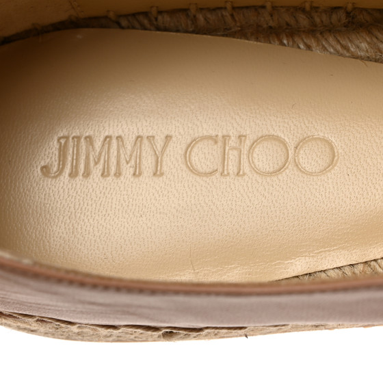 セール★Jimmy Choo★LICHI FLAT JIMMY CHOO LICHI FLAT TAN COLOR SZ 37.5 | eBay