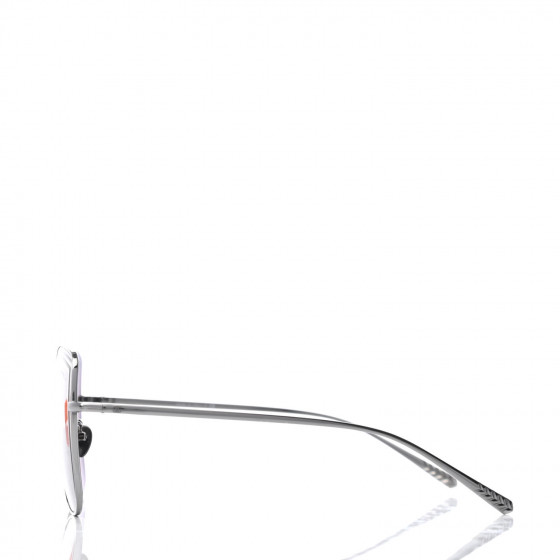 CHANEL Metal Removable Pearl Chain Square Eyeglasses 2195-S