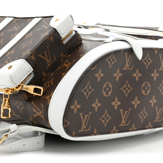 LOUIS VUITTON X NBA Monogram Christopher MM Backpack 1391101