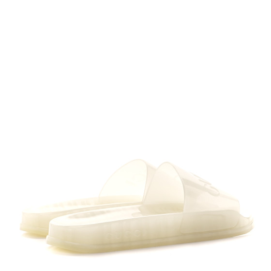 【GUCCI 】Rubber Transparent Slide Sandals s-l400.jpg