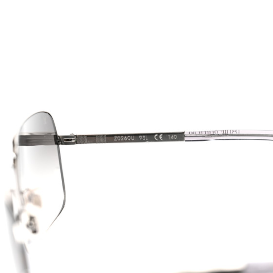 VUITTONソアラ Louis Vuitton Silvertone Metal Frame Attitude Sunglasses