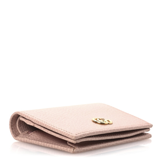 GUCCI カードケース PERFECT PINK GUCCI Dollar Calfskin GG Marmont Card Case Perfect Pink