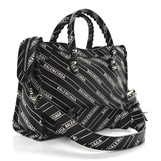 BALENCIAGA バッグ BALENCIAGA】ストラップ付きスモールポーチ DIY METAL ALLOVER