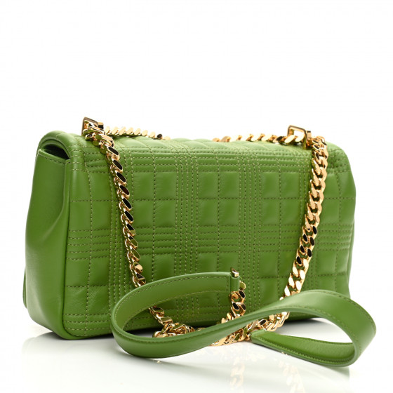 ショルダーバッグ・ポシェット BURBERRY Women Bags 8105770159199 Green BURBERRY Lambskin Quilted Small Lola Bag Green 1104377