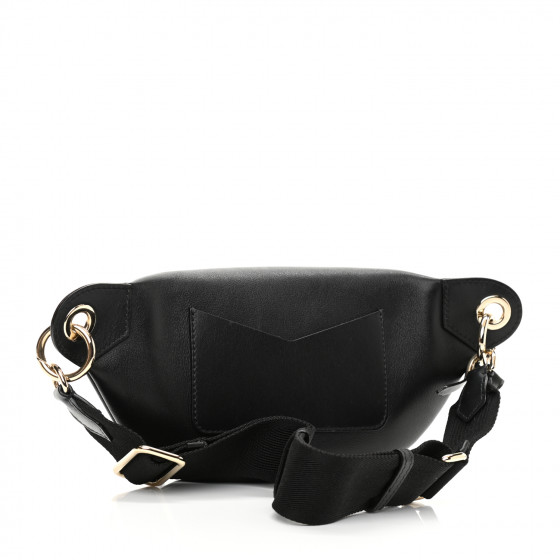 JIMMY CHOO CHLOE BELT BAG U ブラック JIMMY CHOO Calfskin Studded Lockett Belt Bag Black 1103251