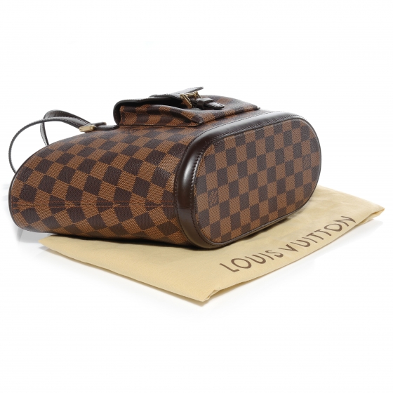 【希少】 LOUIS VUITTON Damier Ebene Manosque PM トートバッグ LOUIS VUITTON Manosque PM Damier Ebene Shoulder Bag Brown