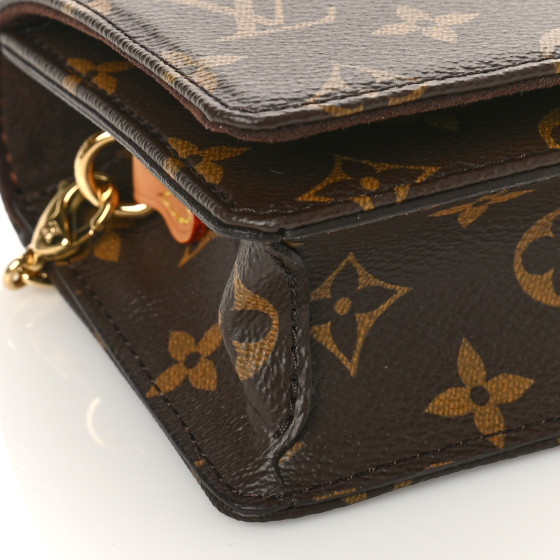 LOUIS VUITTON Monogram Lily Wallet On Chain 1339180