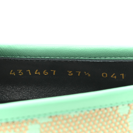 mint❁MINTGREEN　　GUCCI ベージュ GGパターン ポーチ GUCCI Jumbo GG Medium Tote Bag Beige and Mint Green from