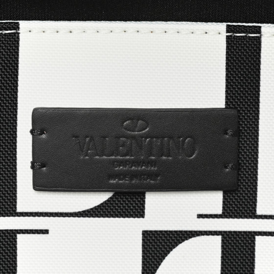 VALENTINO VLTN バック ホワイト/ブラック VALENTINO(ヴァレンティノ) / VLTNロゴ/ショルダーバッグ
