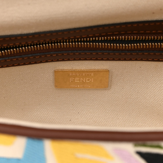 Fendi 幾何学模様ラグ ベージュ ゴールド Fendi 幾何学模様ラグ ベージュ ゴールド