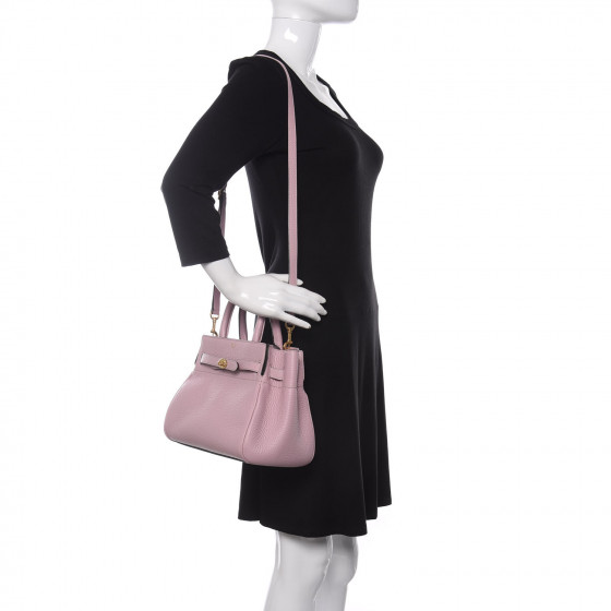 MULBERRY Heavy Grain Calfskin Small Belted Bayswater Tote