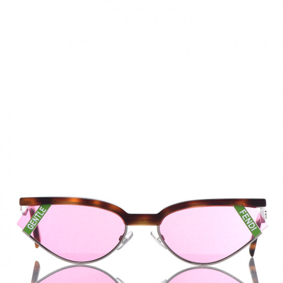 gentle monster ディヘラ FENDI x Gentle Monster Cat Eye Sunglasses FF 0369/S Havana