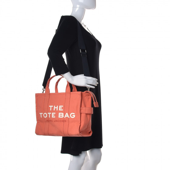 MARC JACOBS Cotton Canvas Medium The Traveler Tote Bag