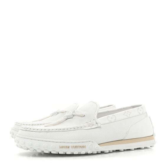 ま*こ様 D*n様 Louis Vuitton ローファー ネイビー/ホワイト louis-vuitton-louis-loafer--