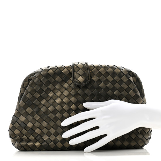 クラッチバッグ BOTTEGA VENETA LAUREN CLUTCH BOTTEGA VENETA Lauren 1980 $4400 Pinecone Leather Clutch New