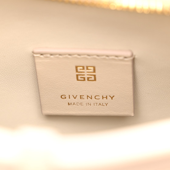 おしゃれな存在感◎【GIVENCHY】ロゴ ポーチ 4Gコットン テリー GIVENCHY ジバンシィ クラッチバッグ BB60KSB1DR BB60KSB1F1