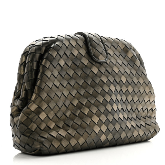 BOTTEGA VENETA Nappa Intrecciato The Lauren 1980 Clutch