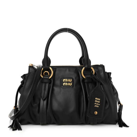 【送関込】MiuMiu☆joie shoulder bag in nappa Women's Joie bag in nappa leather | MIU MIU | 24S