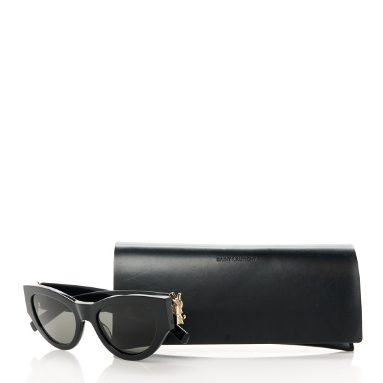SAINT LAURENT Acetate Sunglasses SL M94 Black 1630575