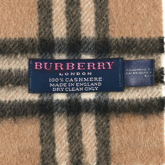 マフラー・ストール Burberry Check Cashmere Happy Scarf 8079995 ARCHIVE BEIGE BURBERRY Cashmere Check Fringe Scarf Archive Beige 1623995