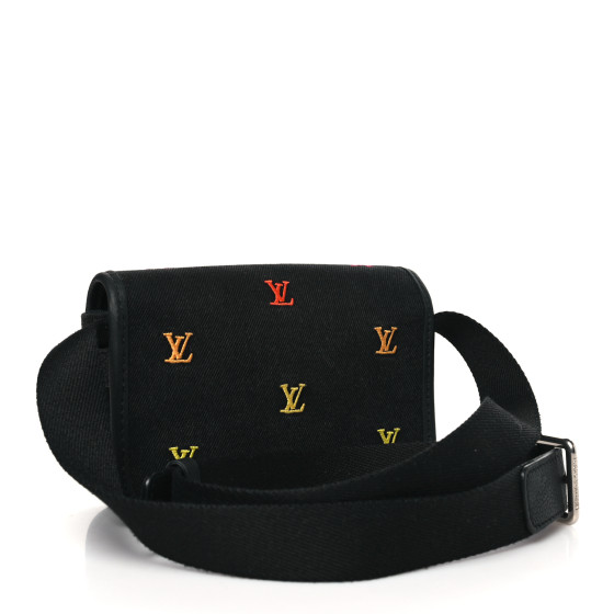 LOUIS VUITTON Denim Blason Monogram Bosphore Wearable Wallet