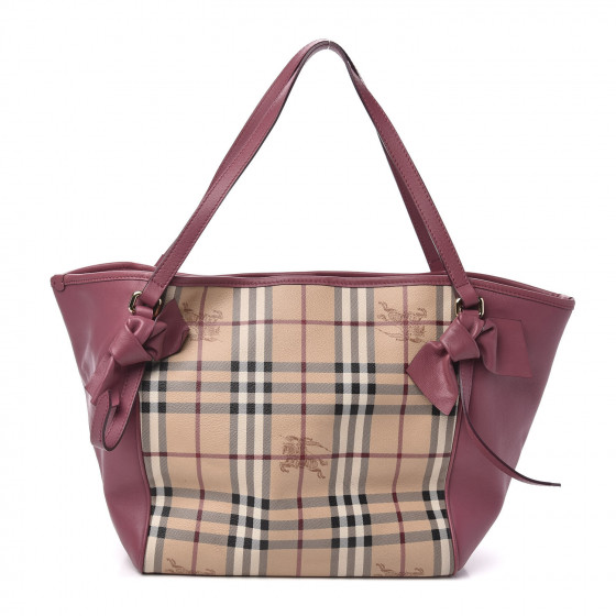 BURBERRY リバーシブルポーチ ピンク バーバリー BURBERRY 財布 三つ折り財布 折りたたみ財布 小銭