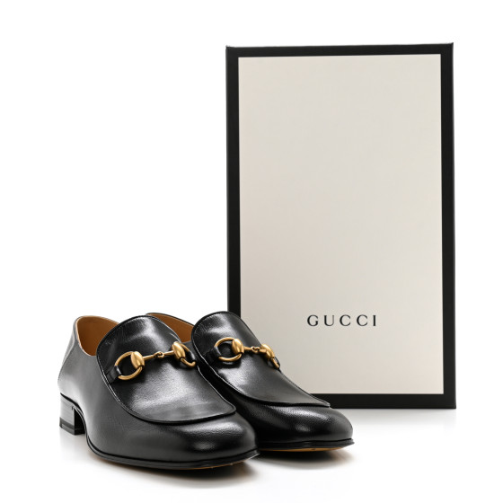 jimin♡ 美品GUCCI ブラック ローファー 38.5 GUCCI ブラックローファー 7/8 Women's loafer with Double G in
